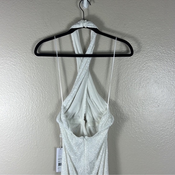 Ronny Kobo Collection Zack Sequin Halter Dress - Picture 8 of 11